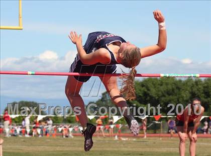 Thumbnail 1 in CIF NS Masters Championships (Girls High Jump) photogallery.