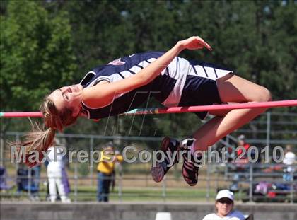Thumbnail 2 in CIF NS Masters Championships (Girls High Jump) photogallery.