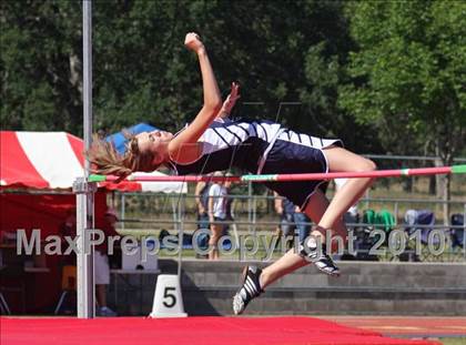 Thumbnail 1 in CIF NS Masters Championships (Girls High Jump) photogallery.