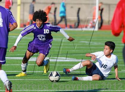 Thumbnail 3 in Southwest vs. University City (Grossmont Holiday Tournament) photogallery.