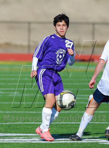 Thumbnail 2 in Southwest vs. University City (Grossmont Holiday Tournament) photogallery.