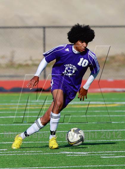 Thumbnail 2 in Southwest vs. University City (Grossmont Holiday Tournament) photogallery.