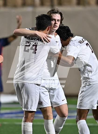 Thumbnail 3 in Plano vs Seven Lakes (UIL 6A Boys Soccer State Semifinal) photogallery.