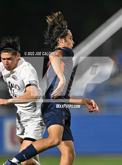 Thumbnail 1 in Plano vs Seven Lakes (UIL 6A Boys Soccer State Semifinal) photogallery.