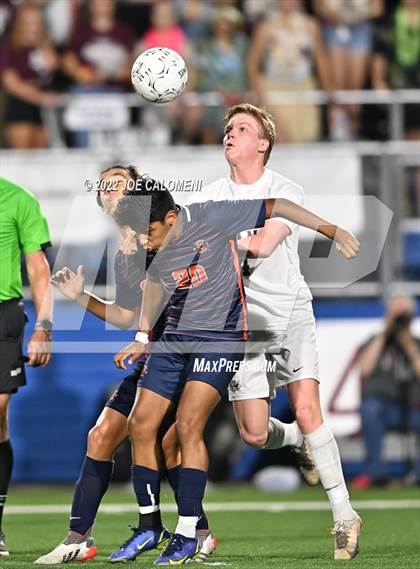 Thumbnail 3 in Plano vs Seven Lakes (UIL 6A Boys Soccer State Semifinal) photogallery.
