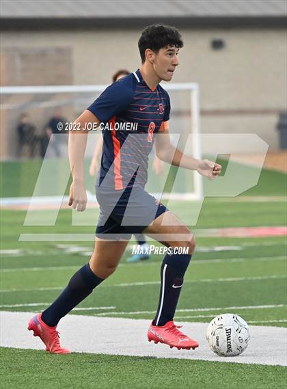 Thumbnail 2 in Plano vs Seven Lakes (UIL 6A Boys Soccer State Semifinal) photogallery.