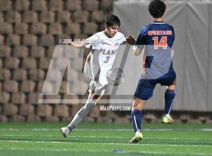 Thumbnail 1 in Plano vs Seven Lakes (UIL 6A Boys Soccer State Semifinal) photogallery.