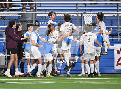 Thumbnail 1 in Plano vs Seven Lakes (UIL 6A Boys Soccer State Semifinal) photogallery.