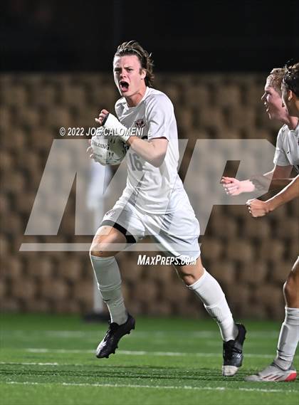 Thumbnail 1 in Plano vs Seven Lakes (UIL 6A Boys Soccer State Semifinal) photogallery.