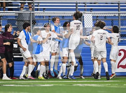 Thumbnail 2 in Plano vs Seven Lakes (UIL 6A Boys Soccer State Semifinal) photogallery.