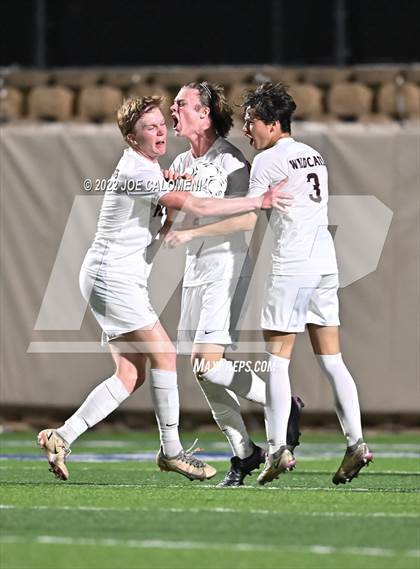 Thumbnail 1 in Plano vs Seven Lakes (UIL 6A Boys Soccer State Semifinal) photogallery.
