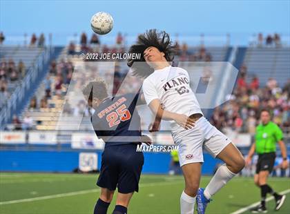 Thumbnail 3 in Plano vs Seven Lakes (UIL 6A Boys Soccer State Semifinal) photogallery.