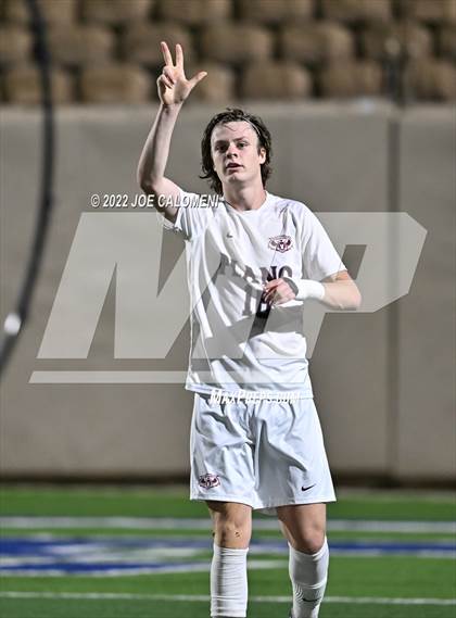 Thumbnail 2 in Plano vs Seven Lakes (UIL 6A Boys Soccer State Semifinal) photogallery.