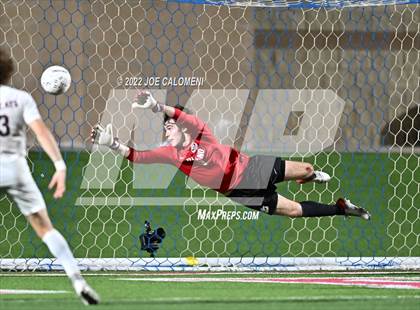 Thumbnail 1 in Plano vs Seven Lakes (UIL 6A Boys Soccer State Semifinal) photogallery.