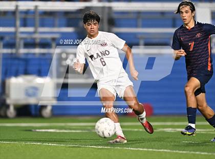 Thumbnail 1 in Plano vs Seven Lakes (UIL 6A Boys Soccer State Semifinal) photogallery.