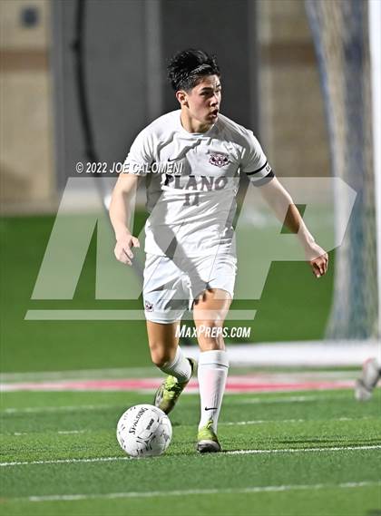 Thumbnail 3 in Plano vs Seven Lakes (UIL 6A Boys Soccer State Semifinal) photogallery.