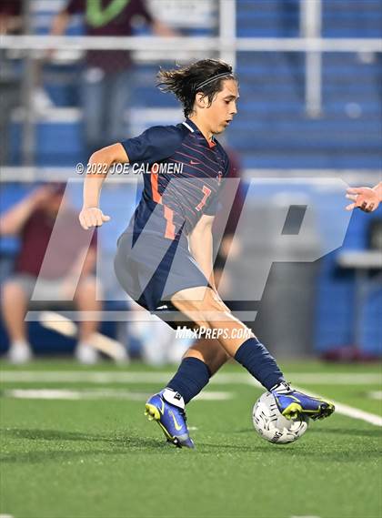 Thumbnail 3 in Plano vs Seven Lakes (UIL 6A Boys Soccer State Semifinal) photogallery.
