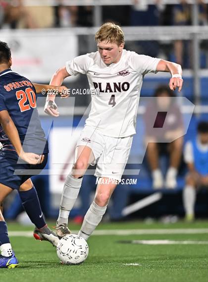 Thumbnail 3 in Plano vs Seven Lakes (UIL 6A Boys Soccer State Semifinal) photogallery.