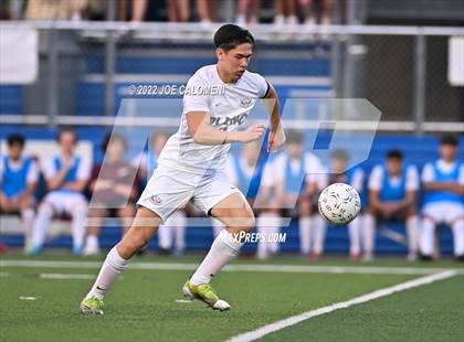 Thumbnail 3 in Plano vs Seven Lakes (UIL 6A Boys Soccer State Semifinal) photogallery.
