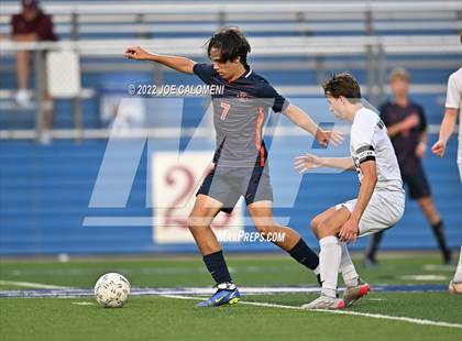Thumbnail 2 in Plano vs Seven Lakes (UIL 6A Boys Soccer State Semifinal) photogallery.