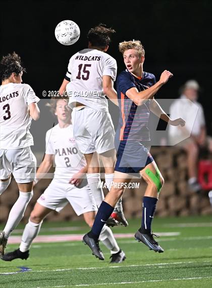 Thumbnail 1 in Plano vs Seven Lakes (UIL 6A Boys Soccer State Semifinal) photogallery.