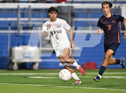 Thumbnail 3 in Plano vs Seven Lakes (UIL 6A Boys Soccer State Semifinal) photogallery.