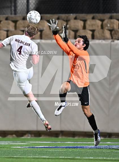 Thumbnail 3 in Plano vs Seven Lakes (UIL 6A Boys Soccer State Semifinal) photogallery.
