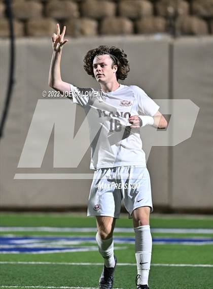 Thumbnail 1 in Plano vs Seven Lakes (UIL 6A Boys Soccer State Semifinal) photogallery.