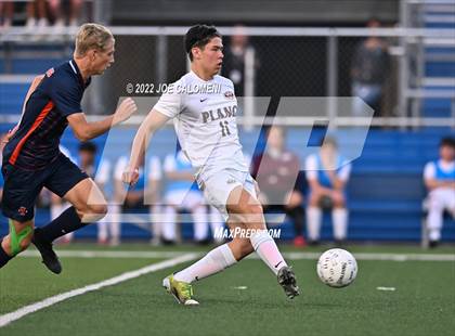 Thumbnail 2 in Plano vs Seven Lakes (UIL 6A Boys Soccer State Semifinal) photogallery.