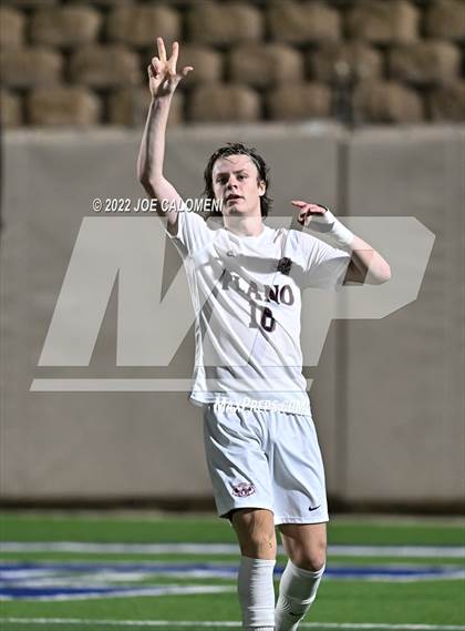 Thumbnail 3 in Plano vs Seven Lakes (UIL 6A Boys Soccer State Semifinal) photogallery.