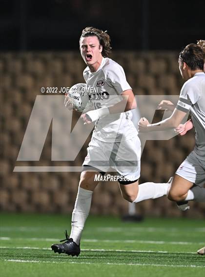 Thumbnail 2 in Plano vs Seven Lakes (UIL 6A Boys Soccer State Semifinal) photogallery.