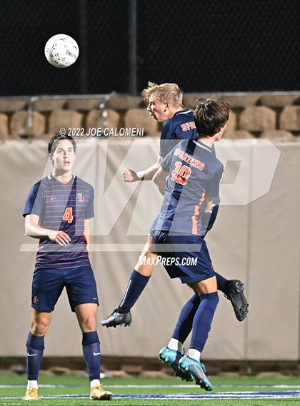 Thumbnail 1 in Plano vs Seven Lakes (UIL 6A Boys Soccer State Semifinal) photogallery.
