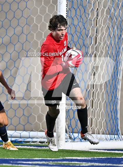 Thumbnail 3 in Plano vs Seven Lakes (UIL 6A Boys Soccer State Semifinal) photogallery.