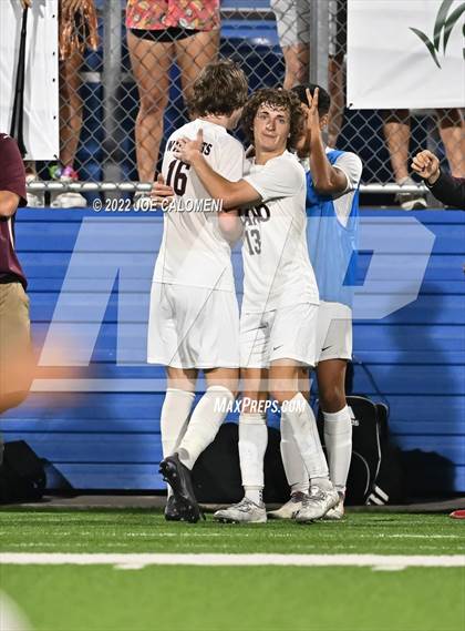 Thumbnail 2 in Plano vs Seven Lakes (UIL 6A Boys Soccer State Semifinal) photogallery.