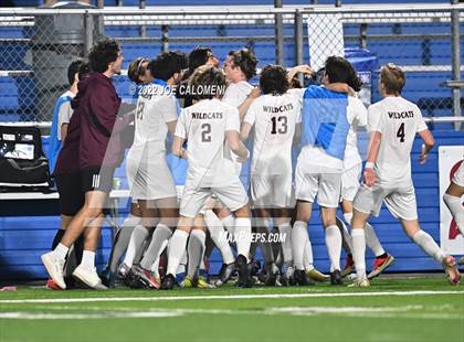 Thumbnail 1 in Plano vs Seven Lakes (UIL 6A Boys Soccer State Semifinal) photogallery.