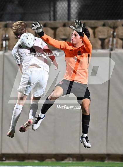 Thumbnail 2 in Plano vs Seven Lakes (UIL 6A Boys Soccer State Semifinal) photogallery.