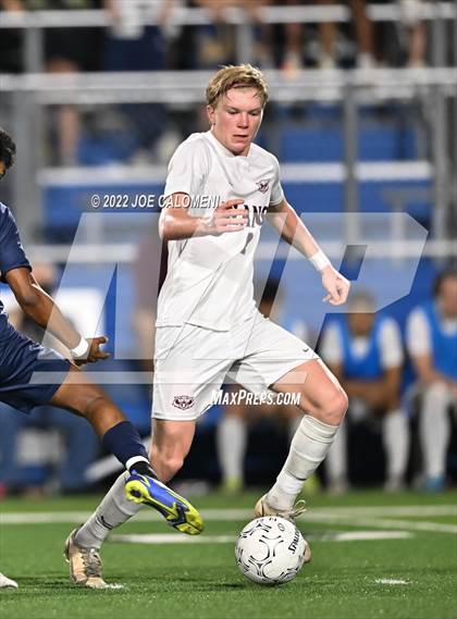 Thumbnail 3 in Plano vs Seven Lakes (UIL 6A Boys Soccer State Semifinal) photogallery.