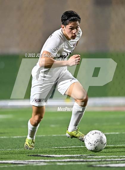 Thumbnail 3 in Plano vs Seven Lakes (UIL 6A Boys Soccer State Semifinal) photogallery.