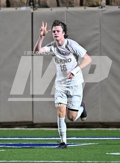 Thumbnail 2 in Plano vs Seven Lakes (UIL 6A Boys Soccer State Semifinal) photogallery.