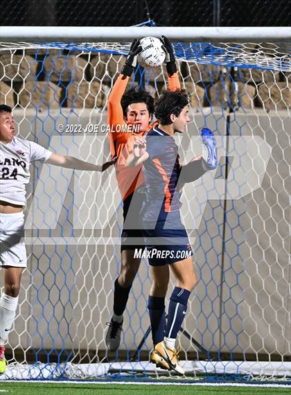 Thumbnail 2 in Plano vs Seven Lakes (UIL 6A Boys Soccer State Semifinal) photogallery.