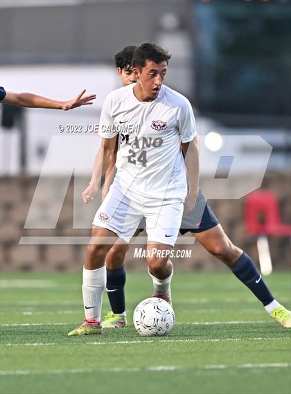 Thumbnail 2 in Plano vs Seven Lakes (UIL 6A Boys Soccer State Semifinal) photogallery.