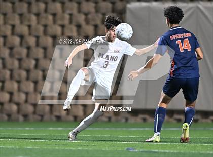 Thumbnail 1 in Plano vs Seven Lakes (UIL 6A Boys Soccer State Semifinal) photogallery.