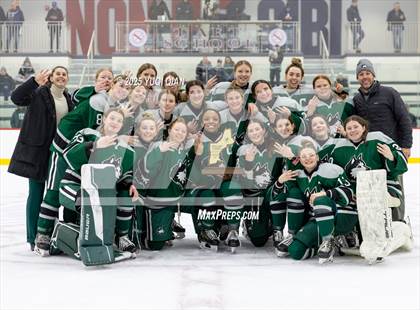Thumbnail 1 in New Hampton School vs. St. Mark's (NEPSAC Dorothy Howard Small School Championship)  photogallery.