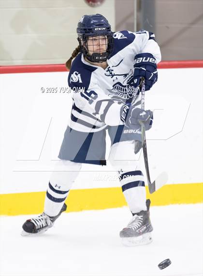 Thumbnail 2 in New Hampton School vs. St. Mark's (NEPSAC Dorothy Howard Small School Championship)  photogallery.