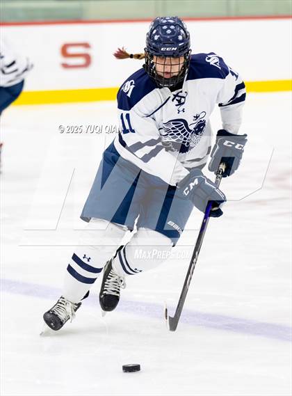 Thumbnail 1 in New Hampton School vs. St. Mark's (NEPSAC Dorothy Howard Small School Championship)  photogallery.