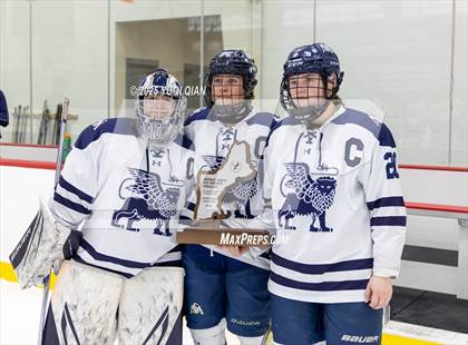 Thumbnail 2 in New Hampton School vs. St. Mark's (NEPSAC Dorothy Howard Small School Championship)  photogallery.