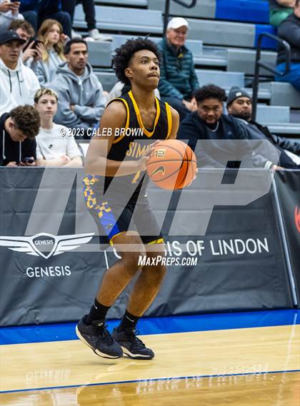 Thumbnail 2 in Lone Peak vs. Simeon (5 for the Fight Hoopfest) photogallery.