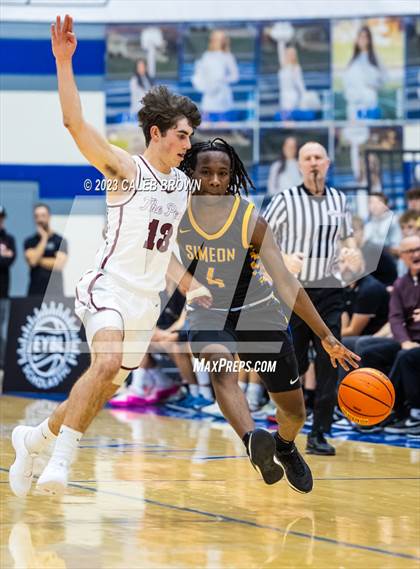 Thumbnail 2 in Lone Peak vs. Simeon (5 for the Fight Hoopfest) photogallery.