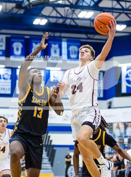 Thumbnail 2 in Lone Peak vs. Simeon (5 for the Fight Hoopfest) photogallery.