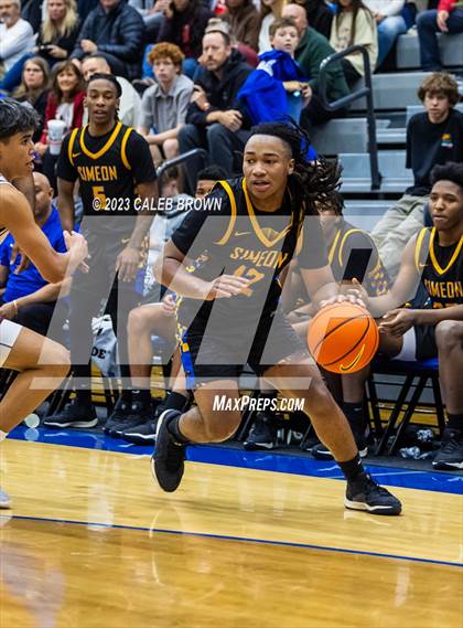Thumbnail 3 in Lone Peak vs. Simeon (5 for the Fight Hoopfest) photogallery.